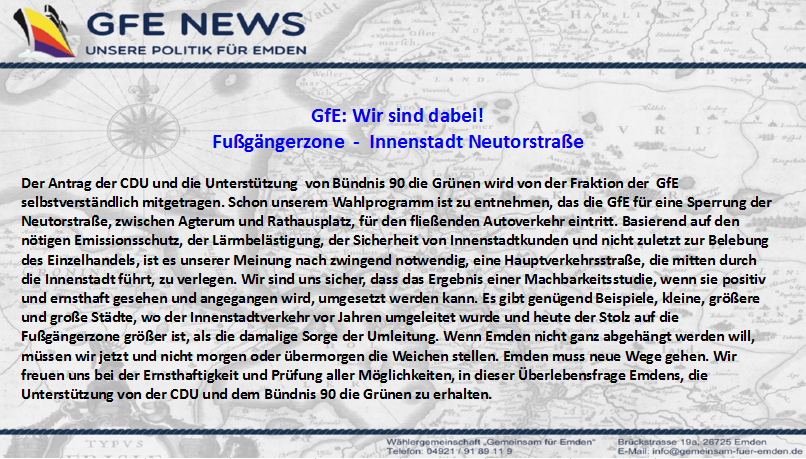 Innenstadt Fußgängerzone