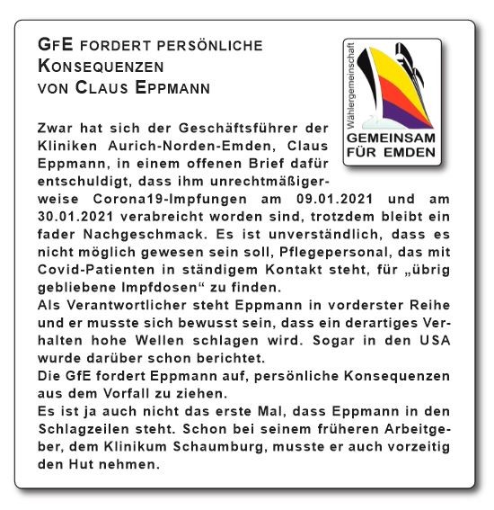 Rücktritt Eppman